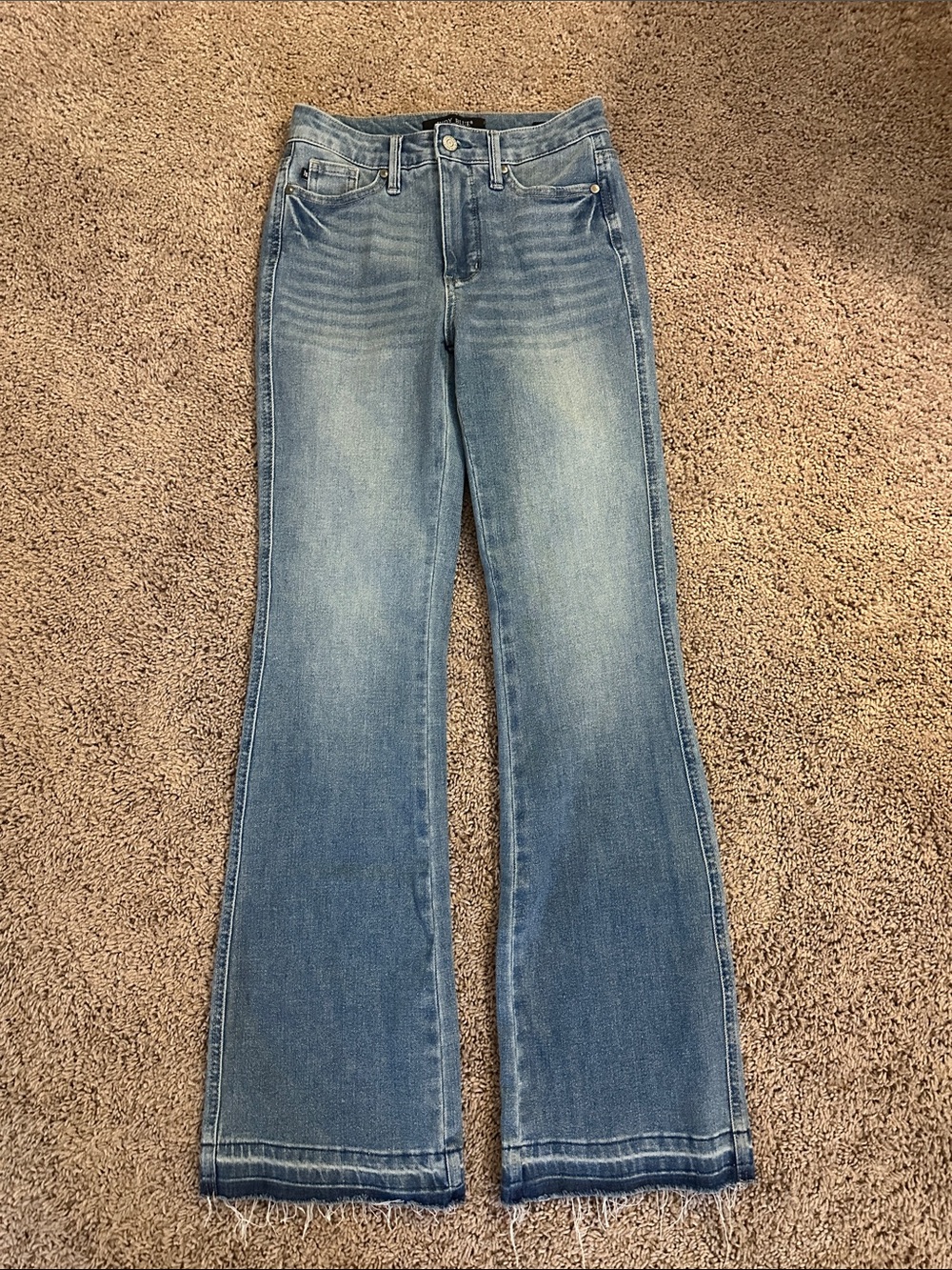 Judy Blue Light Blue Flare Jeans